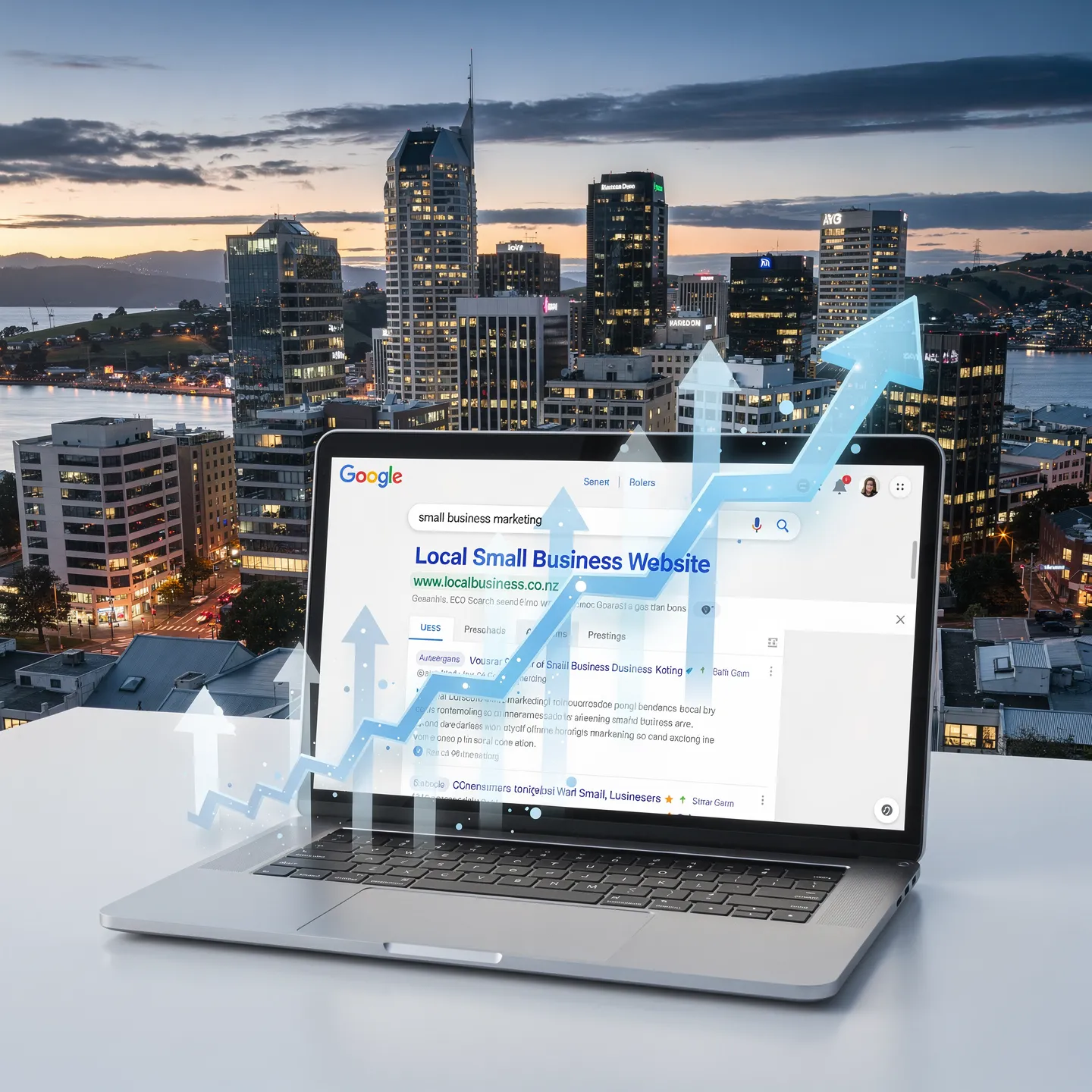 Get Your New Zealand Business on Page 1 of Google Without Ads