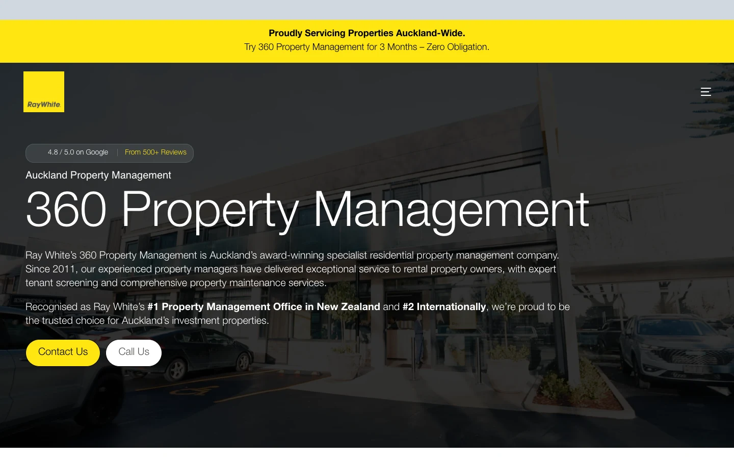 360 Property Management: an SEO-optimised rebuild replacing an outdated template case study