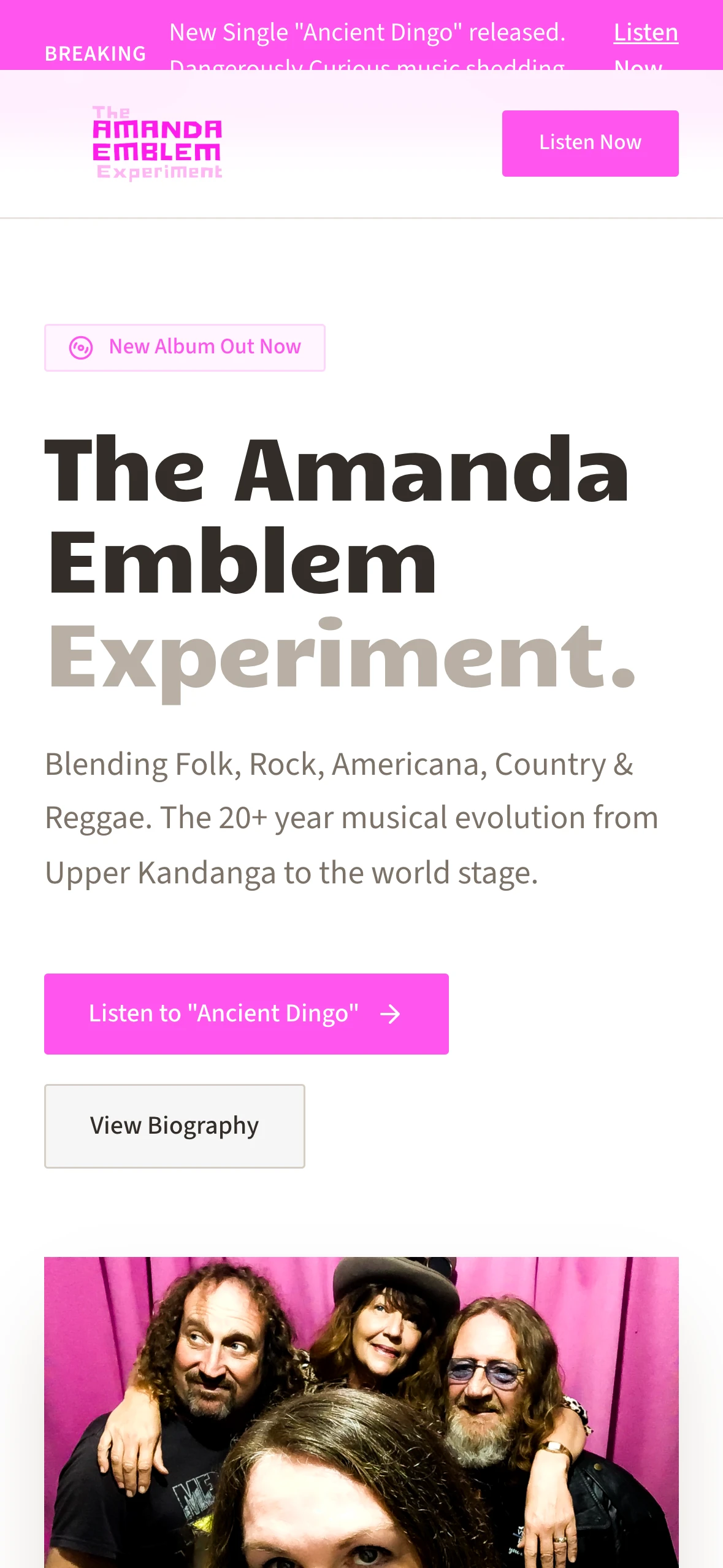 Amanda Emblem: twenty years on stage in one place mobile screenshot 2