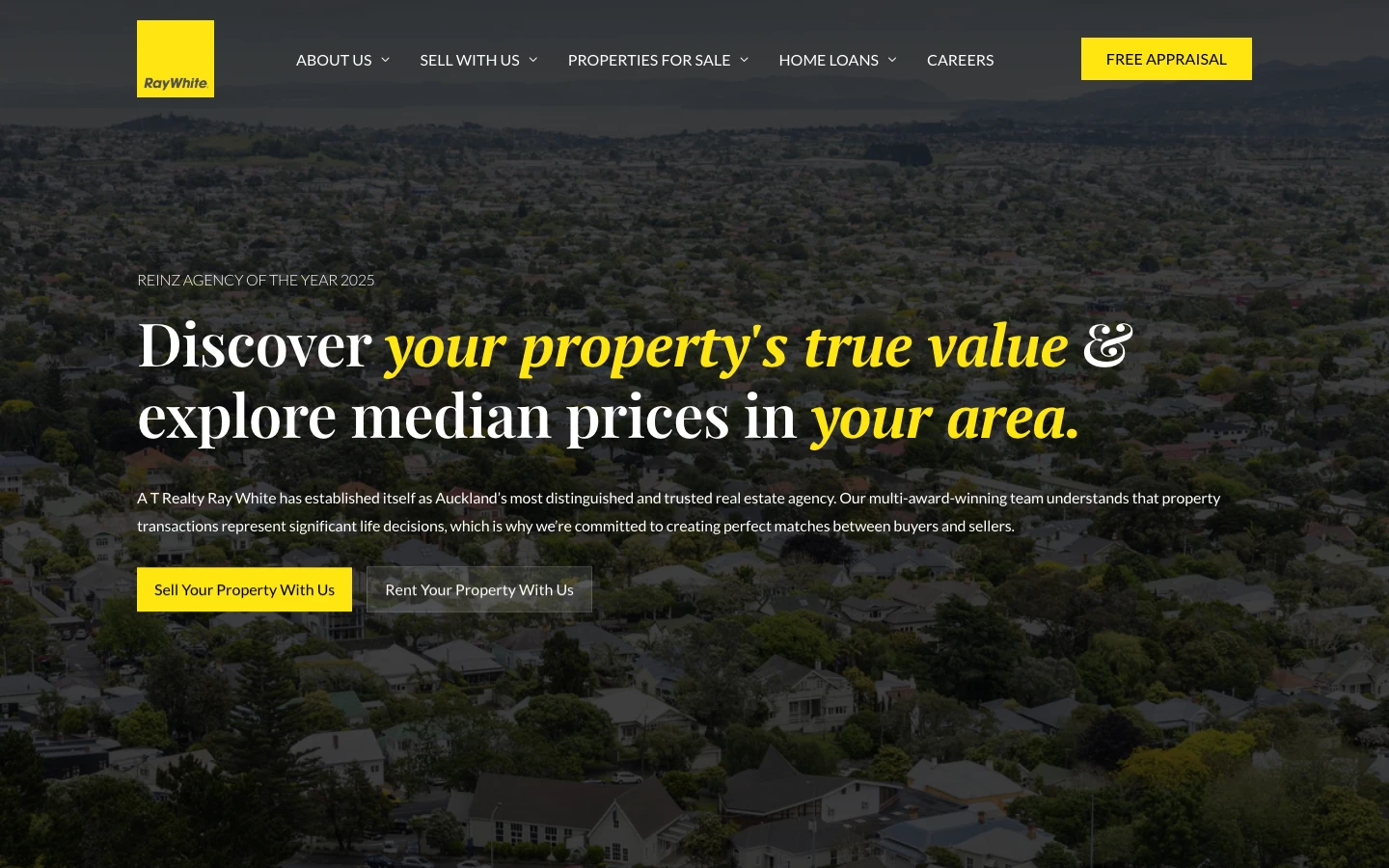 A T Realty Ray White: 155% more organic clicks case study