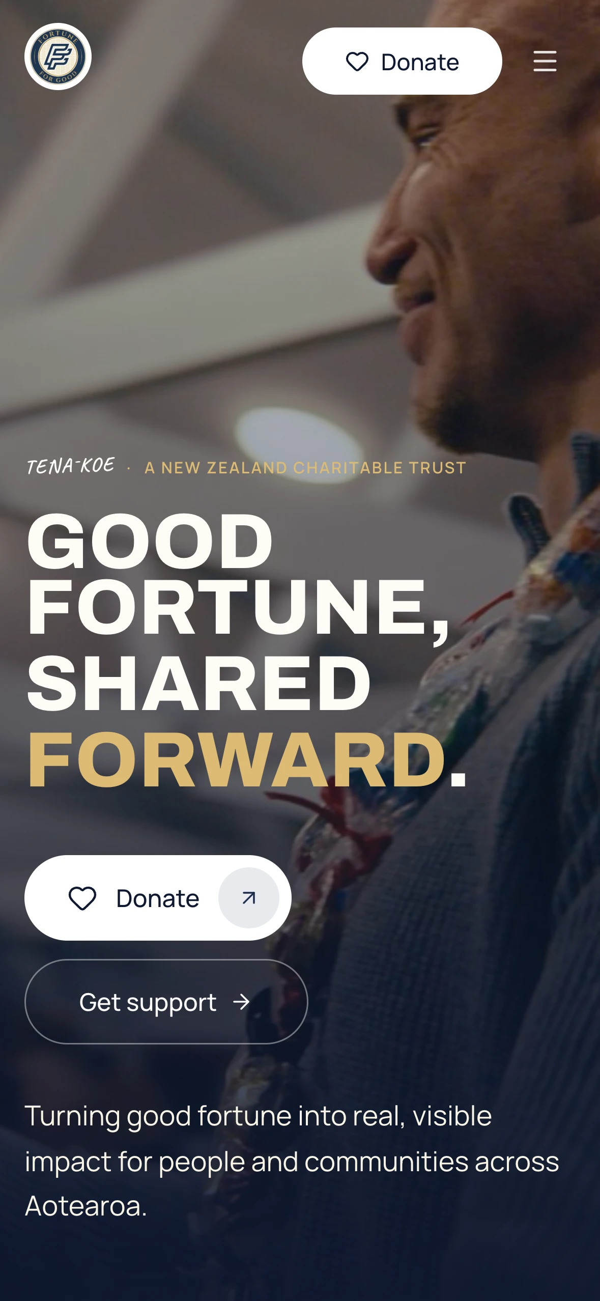 Fortune For Good: giving, grants and sponsorship on one platform mobile screenshot 2