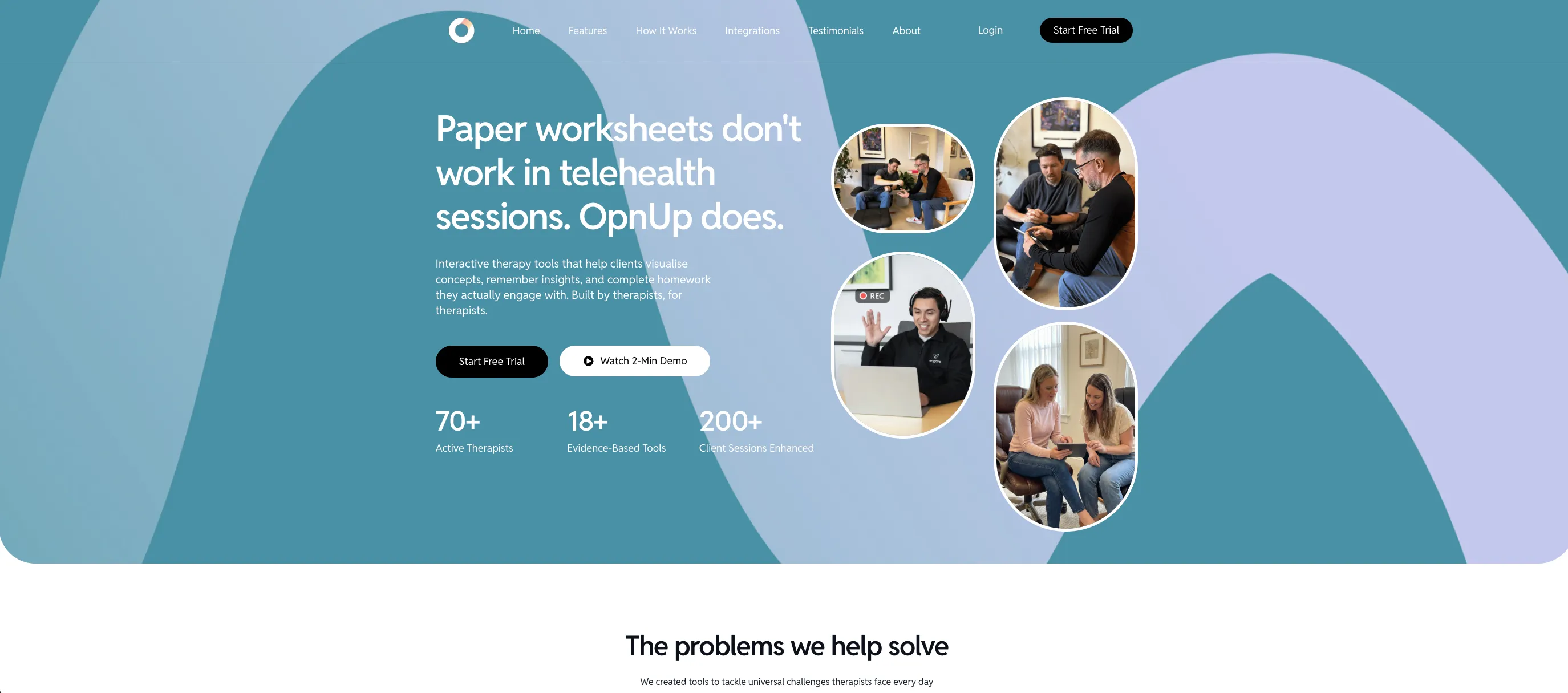 OpnUp: 18 interactive tools clients use between sessions case study