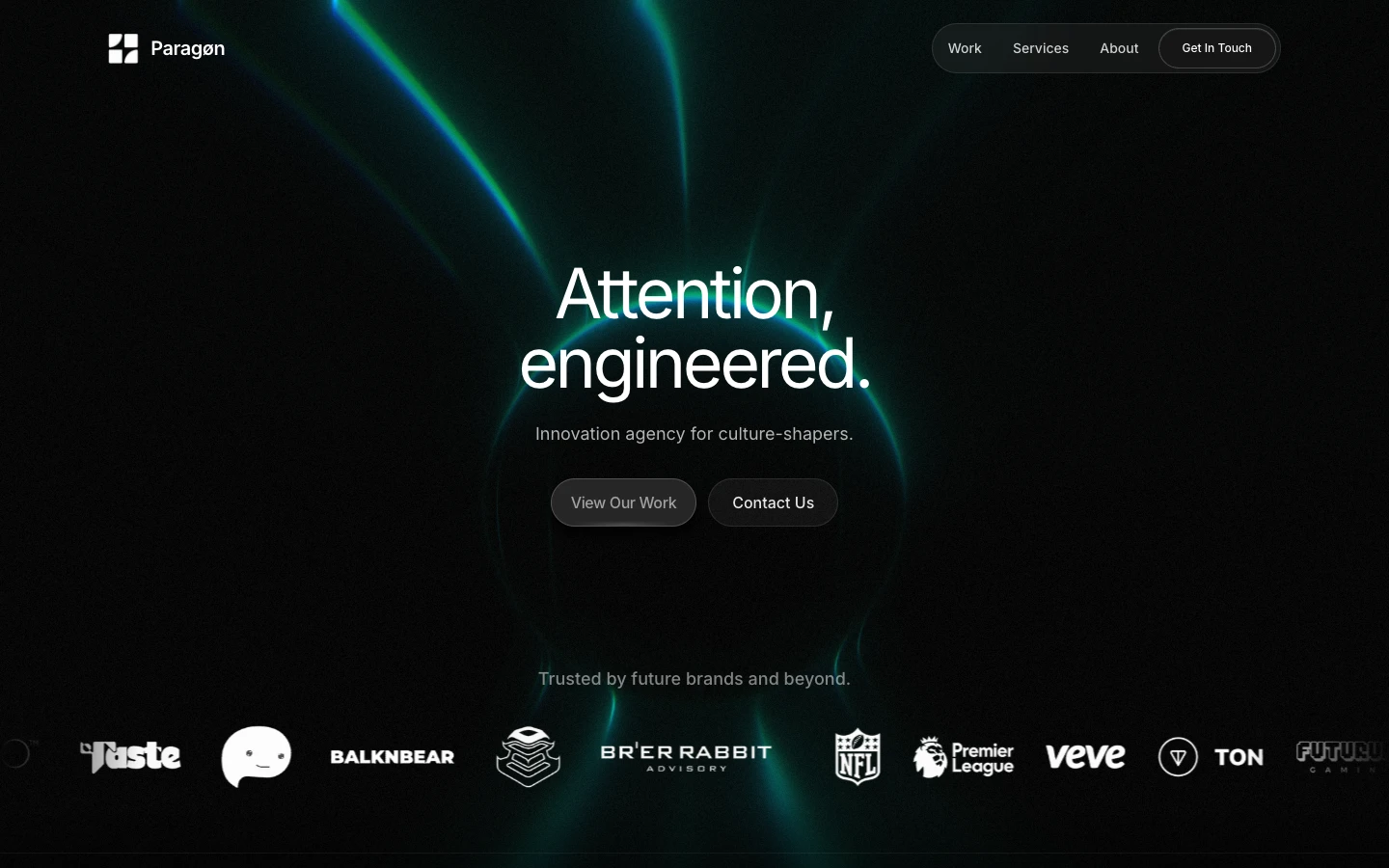 Paragon: premium positioning in one glance case study
