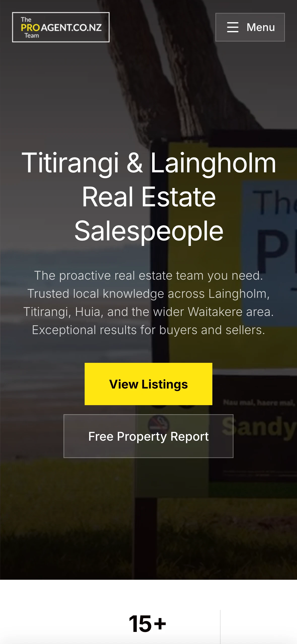 ProAgent Team: live listings and the full sold record mobile screenshot 2