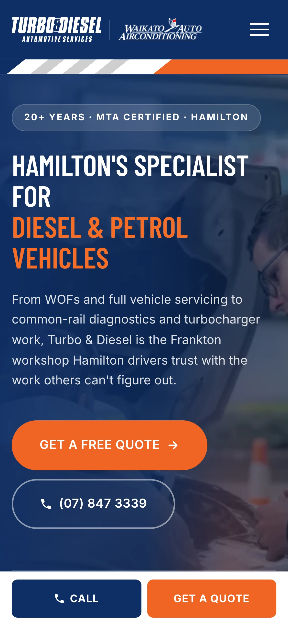 Turbo & Diesel: a page for every specialist job mobile screenshot 2